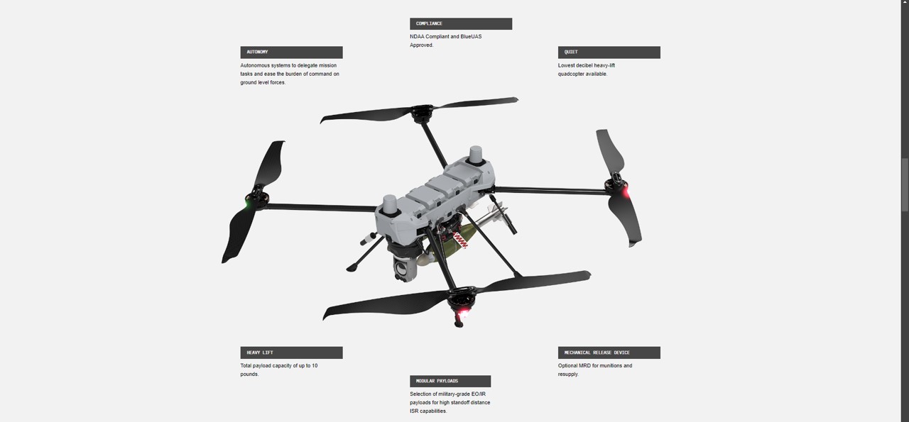 C100 American Unmanned Aerial Vehicle (UAV) (B)